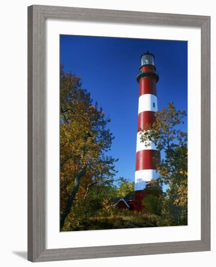 Assateague Lighthouse, Assateague Island, Virginia, USA-Charles Gurche-Framed Photographic Print