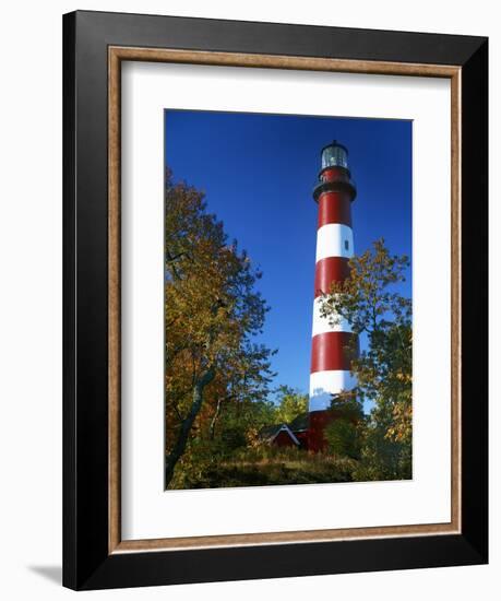 Assateague Lighthouse, Assateague Island, Virginia, USA-Charles Gurche-Framed Photographic Print