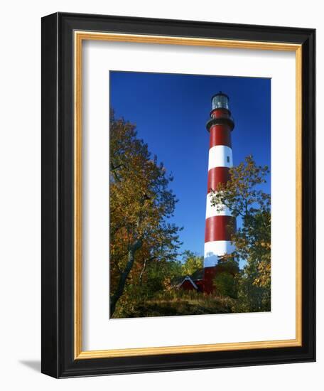 Assateague Lighthouse, Assateague Island, Virginia, USA-Charles Gurche-Framed Photographic Print