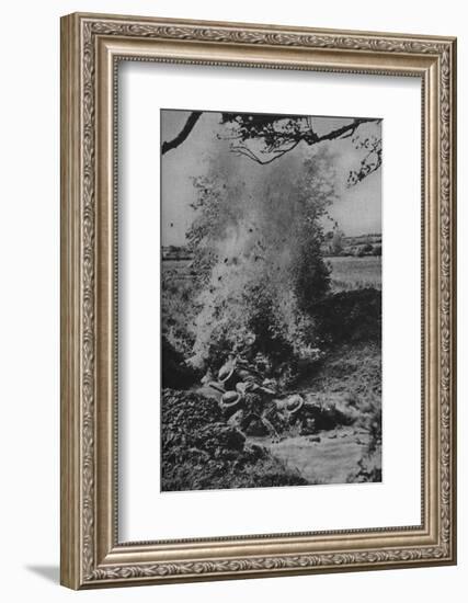 'Assault Course', 1940-1942, (1943)-Unknown-Framed Photographic Print