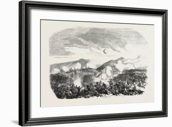 Assault of the Kars, the Crimean War, 1855-null-Framed Giclee Print