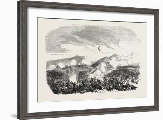 Assault of the Kars, the Crimean War, 1855-null-Framed Giclee Print