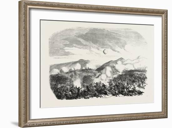 Assault of the Kars, the Crimean War, 1855-null-Framed Giclee Print