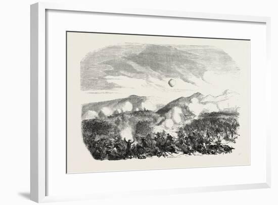 Assault of the Kars, the Crimean War, 1855-null-Framed Giclee Print