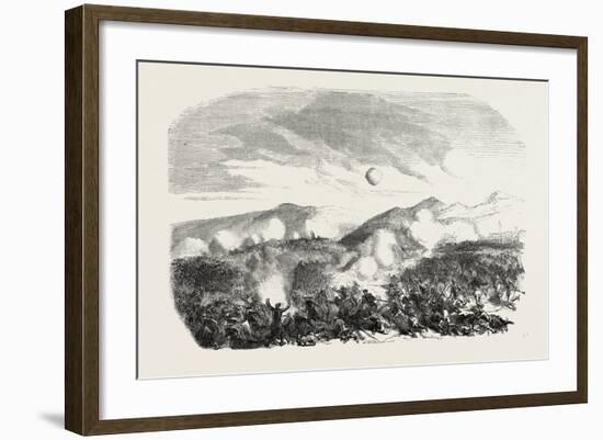 Assault of the Kars, the Crimean War, 1855-null-Framed Giclee Print