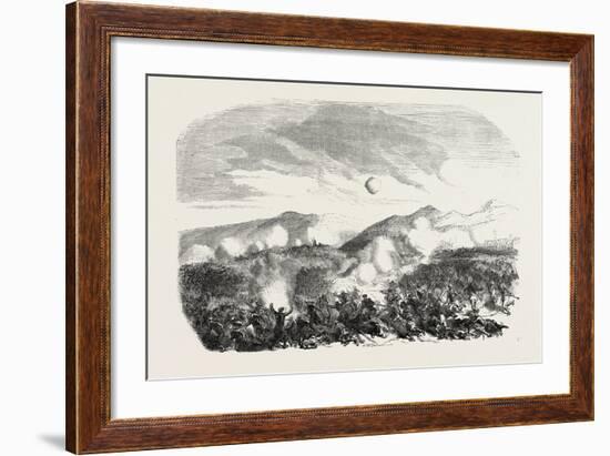 Assault of the Kars, the Crimean War, 1855-null-Framed Giclee Print
