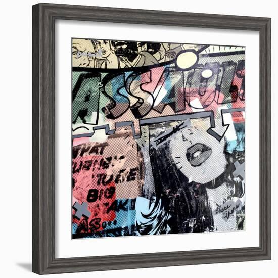 Assault-Dan Monteavaro-Framed Giclee Print