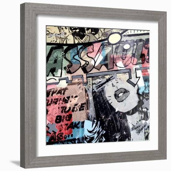 Assault-Dan Monteavaro-Framed Giclee Print