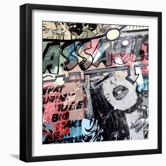 Assault-Dan Monteavaro-Framed Giclee Print