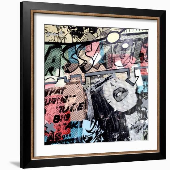 Assault-Dan Monteavaro-Framed Giclee Print