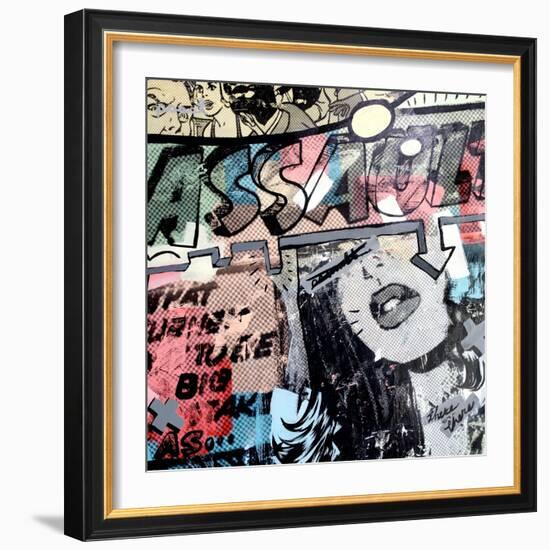 Assault-Dan Monteavaro-Framed Giclee Print