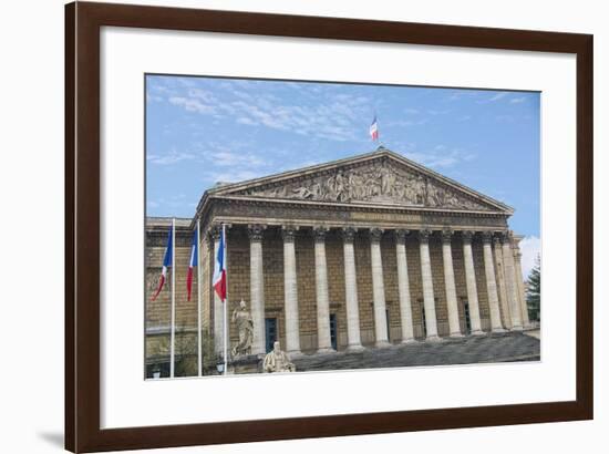 Assemble?e Nationale Paris-Cora Niele-Framed Giclee Print