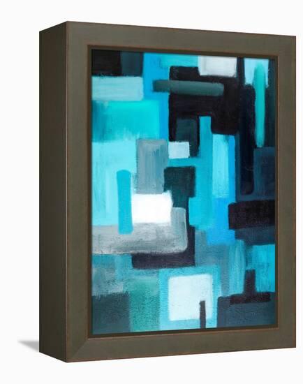 Assembled-Hyunah Kim-Framed Stretched Canvas