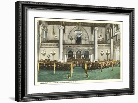 Assembly Hall, Albany-null-Framed Art Print