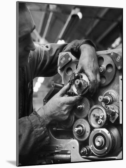 Assembly of a Multi-Cogged Machine-Heinz Zinram-Mounted Photographic Print