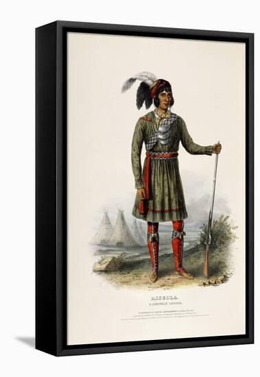 Asseola, a Seminole Leader, 1844-Charles Bird King-Framed Premier Image Canvas