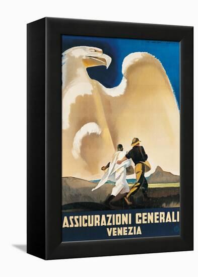 Assicurazioni Generali Venezia-Marcello Dudovich-Framed Stretched Canvas