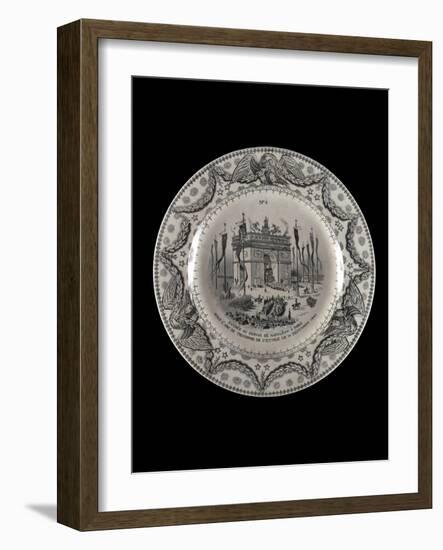 Assiette : Retour des cendres-null-Framed Giclee Print