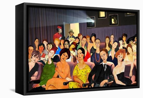 Assigned Seating-Barry Kite-Framed Stretched Canvas