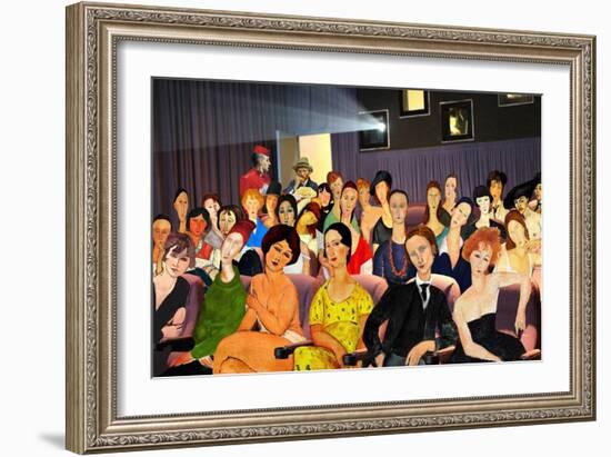 Assigned Seating-Barry Kite-Framed Premium Giclee Print