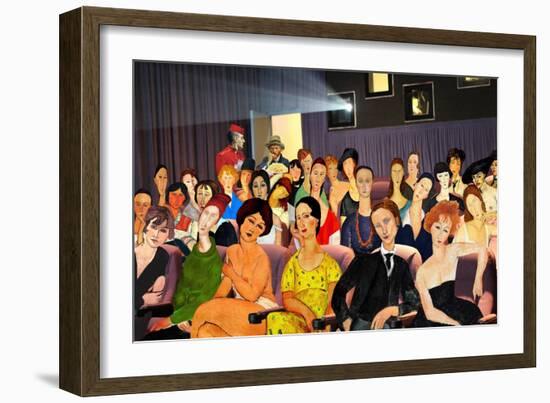 Assigned Seating-Barry Kite-Framed Premium Giclee Print
