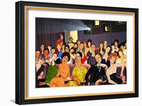 Assigned Seating-Barry Kite-Framed Premium Giclee Print