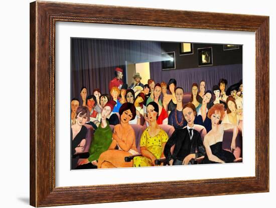 Assigned Seating-Barry Kite-Framed Art Print