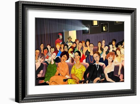 Assigned Seating-Barry Kite-Framed Art Print