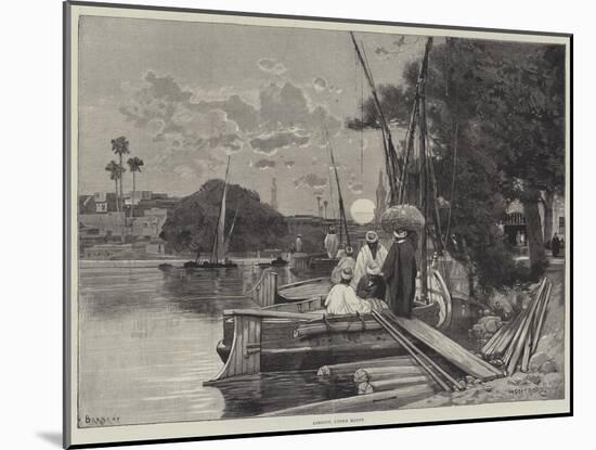 Assiout, Upper Egypt-Charles Auguste Loye-Mounted Giclee Print