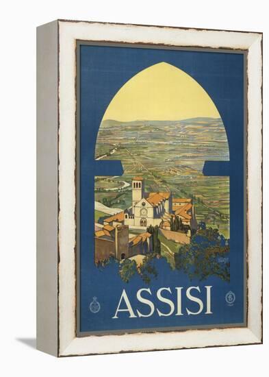 Assisi, c.1920-Vittorio Grassi-Framed Stretched Canvas