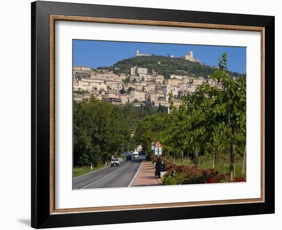 Assisi, Umbria, Italy, Europe-Charles Bowman-Framed Photographic Print