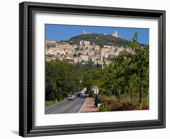 Assisi, Umbria, Italy, Europe-Charles Bowman-Framed Photographic Print