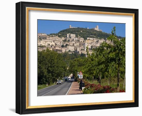 Assisi, Umbria, Italy, Europe-Charles Bowman-Framed Photographic Print