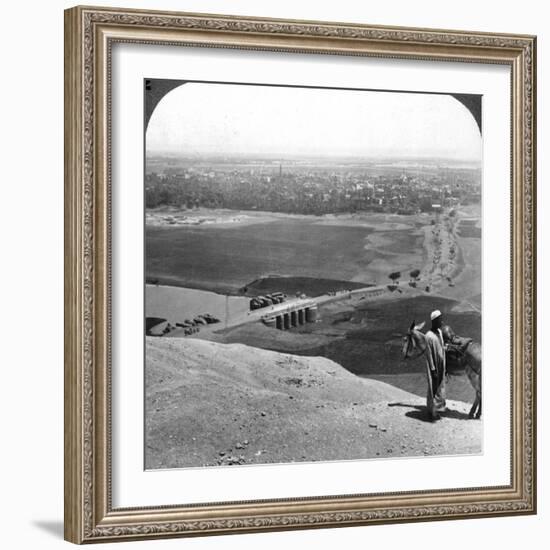 Assiut, the Largest City of Upper Egypt, 1905-Underwood & Underwood-Framed Photographic Print