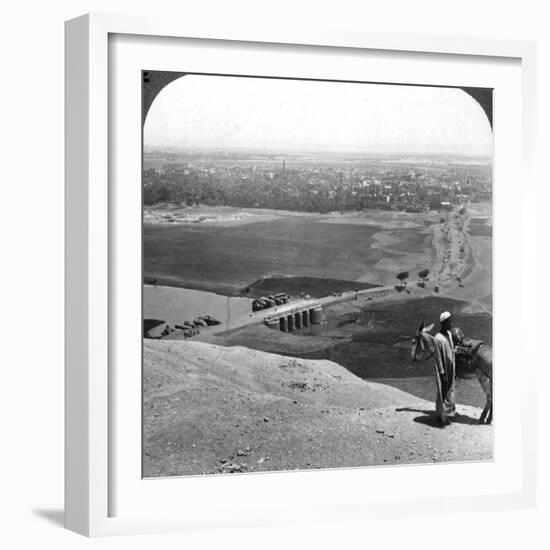 Assiut, the Largest City of Upper Egypt, 1905-Underwood & Underwood-Framed Photographic Print