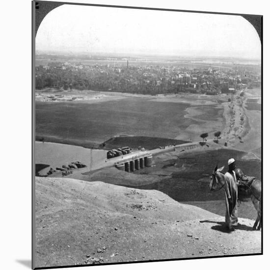 Assiut, the Largest City of Upper Egypt, 1905-Underwood & Underwood-Mounted Photographic Print