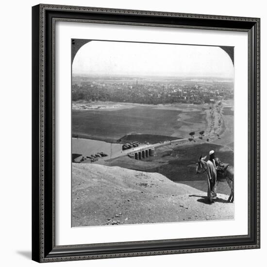 Assiut, the Largest City of Upper Egypt, 1905-Underwood & Underwood-Framed Photographic Print