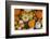 Assorted autumn vegetables, squashes and pumpkins, Derbyshire, England, United Kingdom, Europe-Frank Fell-Framed Photographic Print