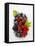 Assorted Berries and Two Cherries in Plastic Punnet-null-Framed Premier Image Canvas