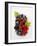 Assorted Berries and Two Cherries in Plastic Punnet-null-Framed Photographic Print