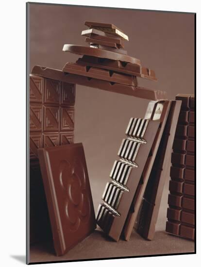 Assorted Chocolate Bars-Luzia Ellert-Mounted Photographic Print