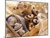 Assorted Christmas Biscuits in Gift Boxes-null-Mounted Photographic Print