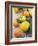 Assorted Citrus Fruit on Wooden Background-null-Framed Photographic Print