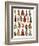 Assorted Dolls-English School-Framed Giclee Print