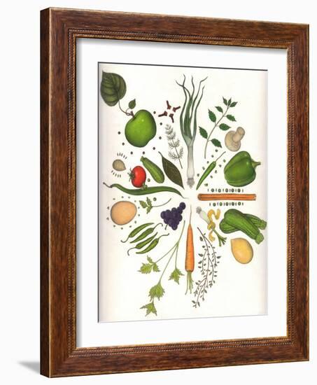 Assorted Foods-Wayne Anderson-Framed Giclee Print