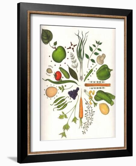 Assorted Foods-Wayne Anderson-Framed Giclee Print