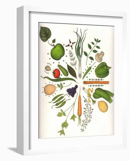 Assorted Foods-Wayne Anderson-Framed Giclee Print