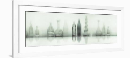 Assorted Glassware on a White Background-null-Framed Photographic Print