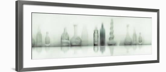 Assorted Glassware on a White Background-null-Framed Photographic Print