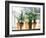 Assorted Herbs Growing in Clay Pots; Window Sill-Eising Studio - Food Photo and Video-Framed Photographic Print